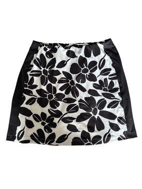 TAIL Black & White Floral Skort